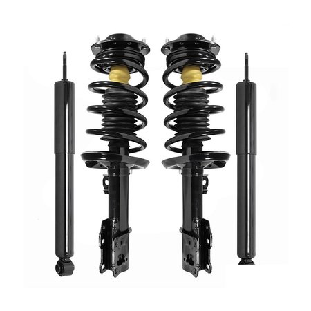 UNITY 4-11671-251010-001 Front and Rear Complete Strut Assembly Shock Kit 4-11671-251010-001